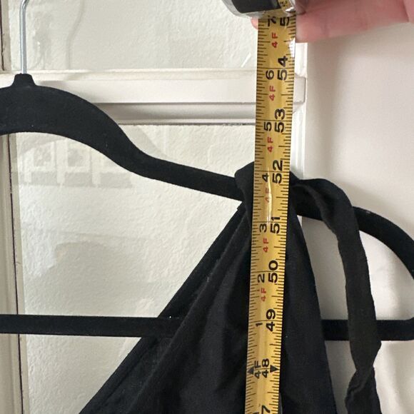 A New Day Jumpsuit  Woven Wide Leg  Black Womens Medium - Picture 8 of 11